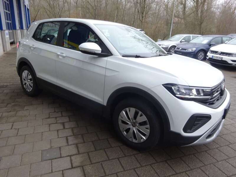 Pure white Neu 2025 VW T-Cross SUV | 21.480 € (Fairer Preis) - Bild 1/4