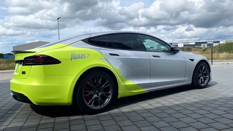Gebraucht Tesla Model S Plaid 759 kW (1033 PS) 2023 Weiß Kleinwagen