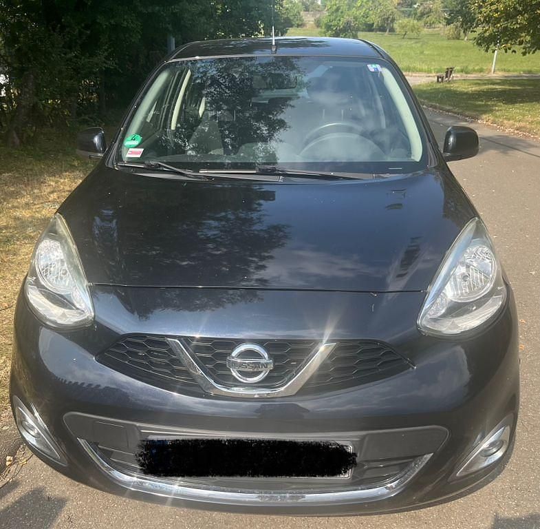 Schwarz Gebraucht 2015 Nissan Micra Kleinwagen | 4.500 € (Guter Preis) - Bild 1/4