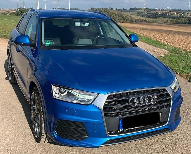 Blau Gebraucht 2016 Audi Q3 S-Line SUV | 19.999 € (Fairer Preis) - Bild 1/4