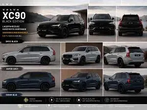 Neu Volvo XC90 406 PS (298 kW) 2026 Grau (vapour grey) SUV