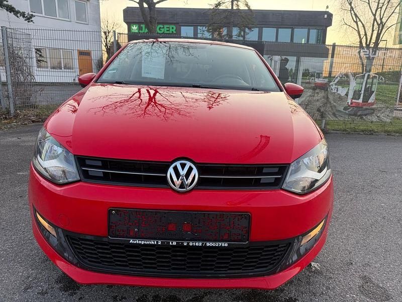 Gebraucht VW Polo 69 PS (50 kW) 2010 Rot Kleinwagen
