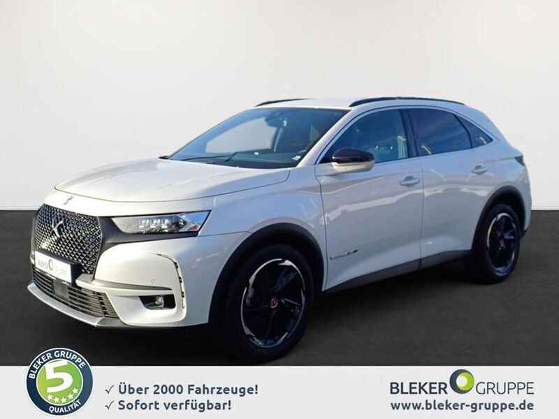 Perlmutt weiß Gebraucht 2022 DS Automobiles DS7 Crossback Performance Line Plus SUV | 25.990 € (Superpreis) - Bild 1/4
