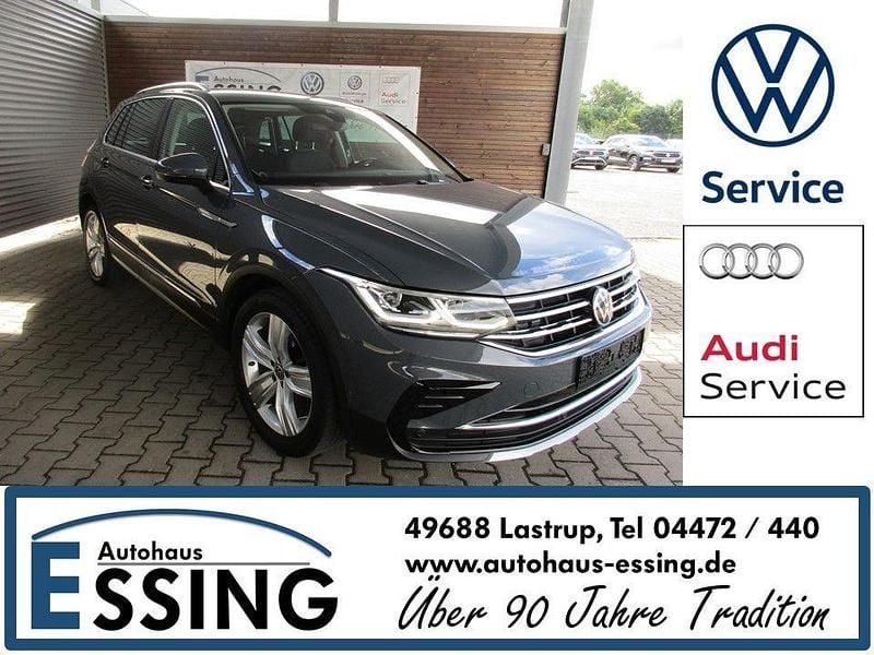 Grau Gebraucht 2021 VW Tiguan Elegance SUV | 27.980 € (Fairer Preis) - Bild 1/4