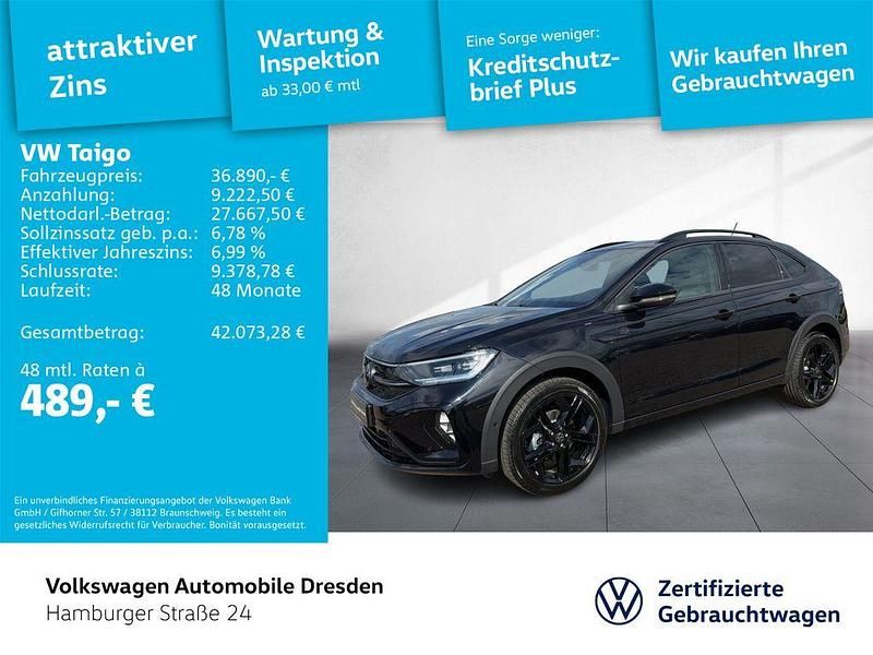 Deep black perleffekt Neu 2025 VW Taigo IQ Drive SUV | 36.890 € - Bild 1/4