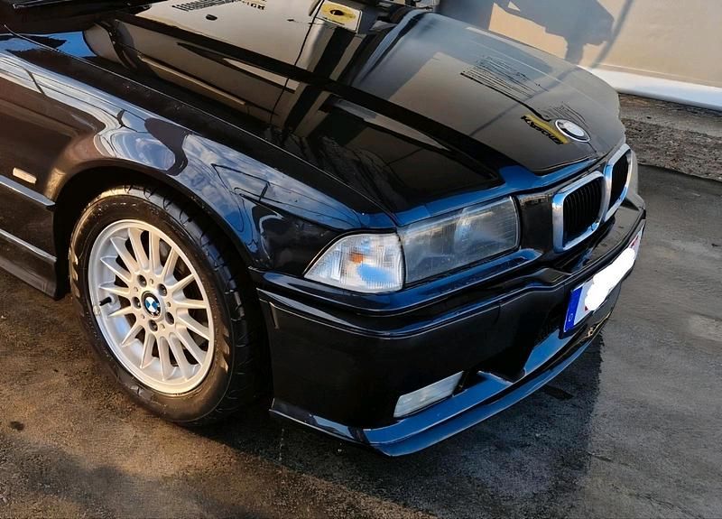 Schwarz Gebraucht 1998 BMW 320 Cabriolet Cabrio | 4.400 € (Superpreis) - Bild 1/4