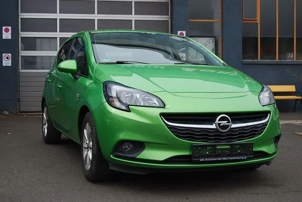 Gebraucht Opel Corsa 90 PS (66 kW) 2016 Grün Kleinwagen