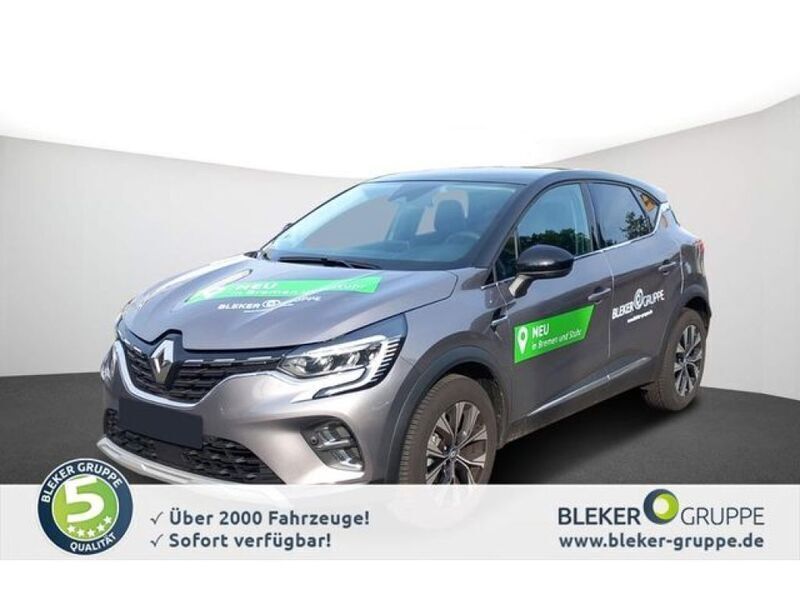 Stahlgrau/ black pearl Gebraucht 2023 Renault Captur Techno SUV | 20.290 € (Guter Preis) - Bild 1/4