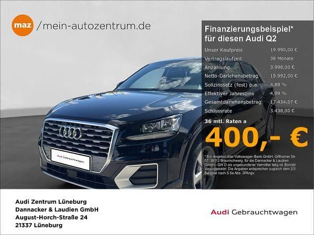 Mythosschwarz metallic Gebraucht 2019 Audi Q2 Sport SUV | 19.990 € (Fairer Preis) - Bild 1/4