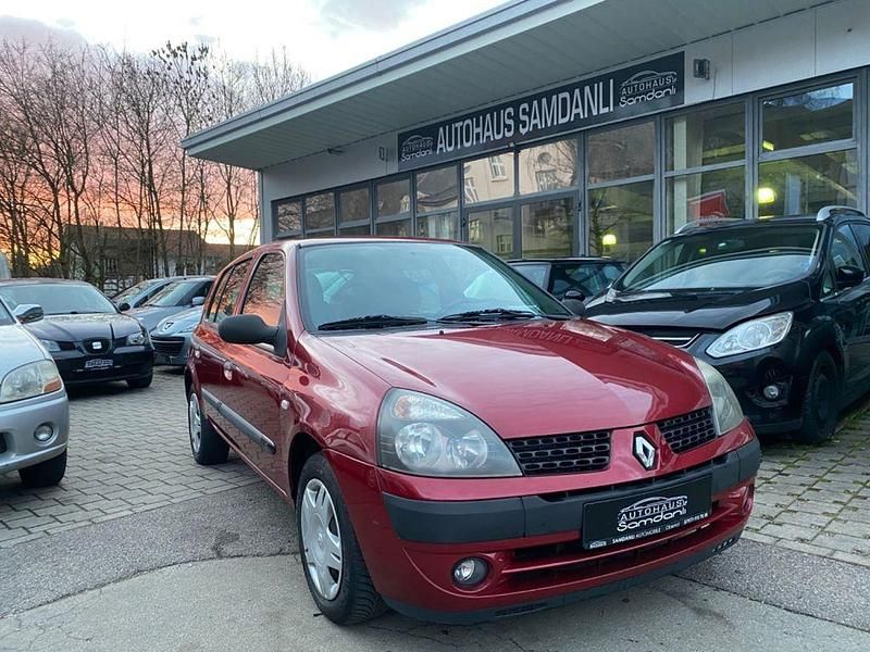 Gebraucht Renault Clio II Authentique 58 PS (42 kW) 2003 Rot Limousine