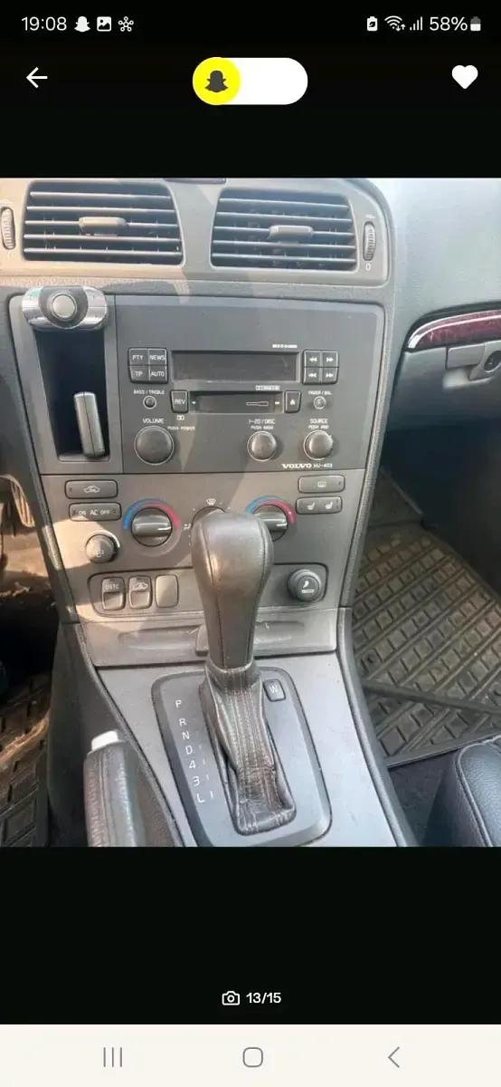 Brugt Volvo V70 2003 Sort Stationcar