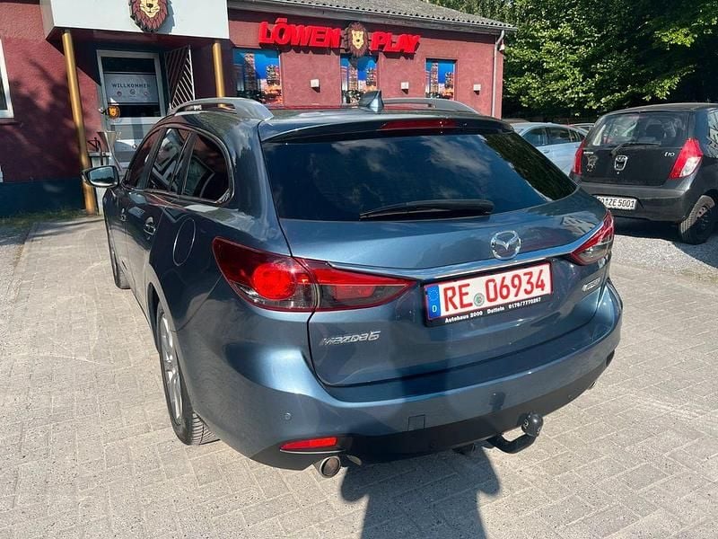 Gebraucht Mazda 6 Center-Line 150 PS (110 kW) 2014 Blau Kombi