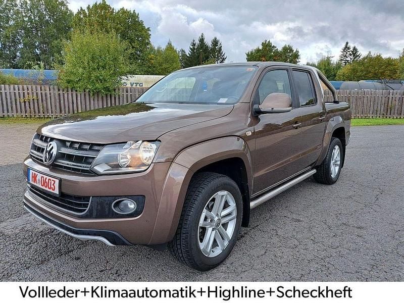 Braun Gebraucht 2013 VW Amarok Highline Abholung | 13.999 € (Fairer Preis) - Bild 1/4