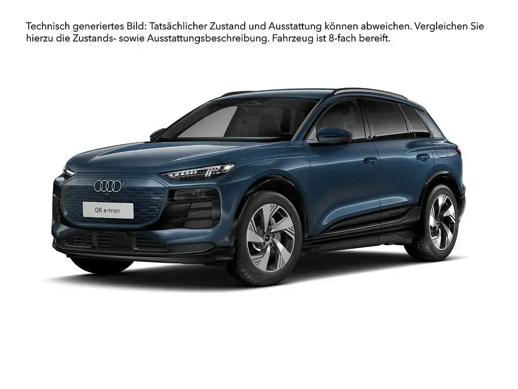 Gebraucht Audi Q6 e-tron Advanced 185 kW (252 PS) 2025 Plasmablau SUV