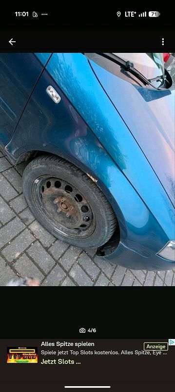 Gebraucht Audi A3 102 PS (75 kW) 2003 Blau Kleinwagen