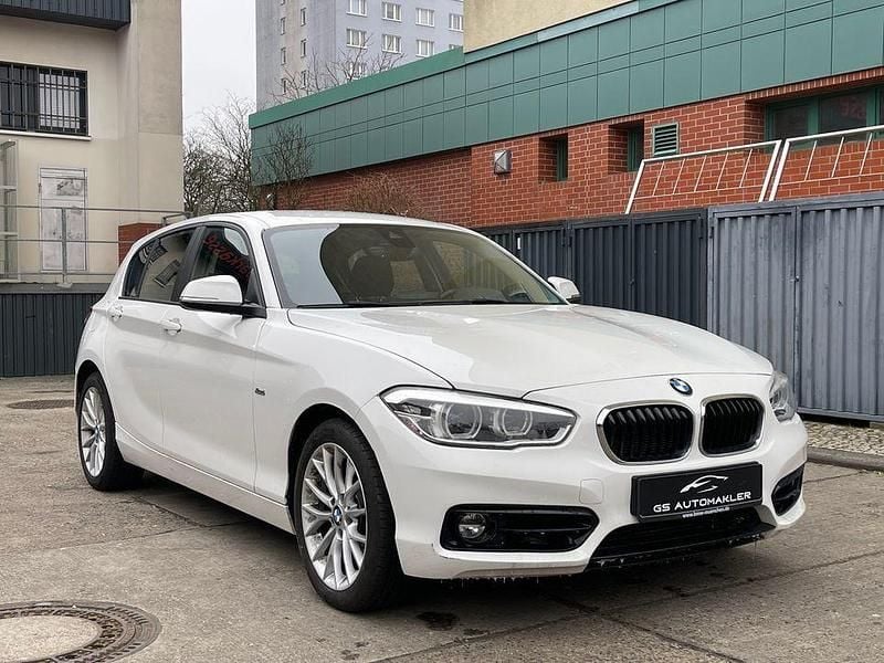 Gebraucht BMW 120 Sport Line 190 PS (139 kW) 2017 Weiß Kleinwagen