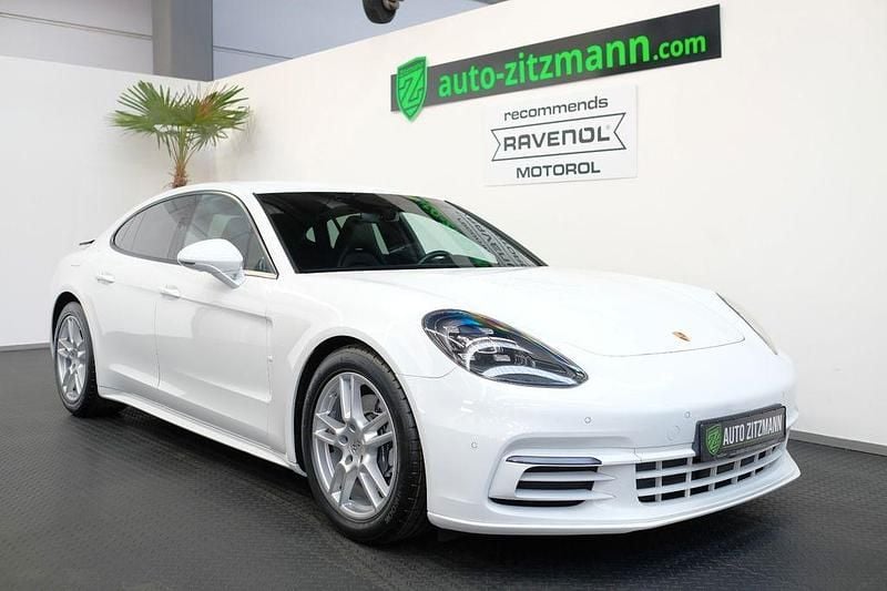 Weiß Gebraucht 2017 Porsche Panamera 4 Limousine | 46.770 € (Guter Preis) - Bild 1/4