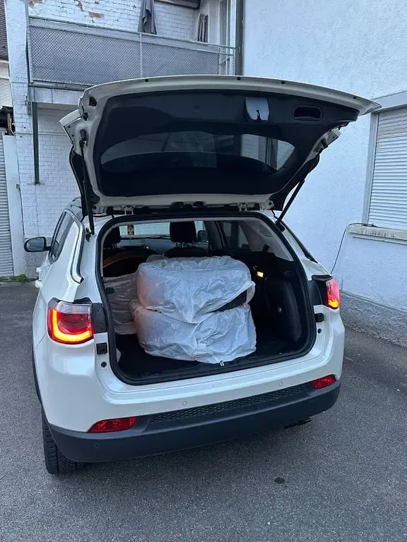 Gebraucht Jeep Compass Limited 170 PS (125 kW) 2019 Weiß SUV