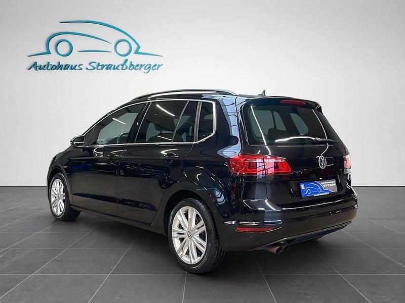 Gebraucht VW Golf Sportsvan Highline 150 PS (110 kW) 2016 Schwarz Van / Kleinbus