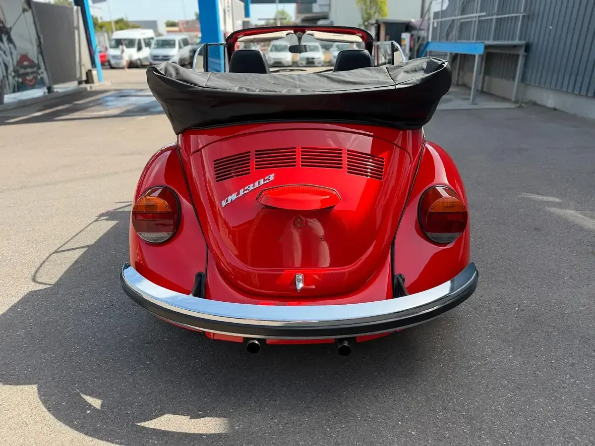 Gebraucht VW Käfer Karmann 75 PS (55 kW) 1979 Rot Cabrio