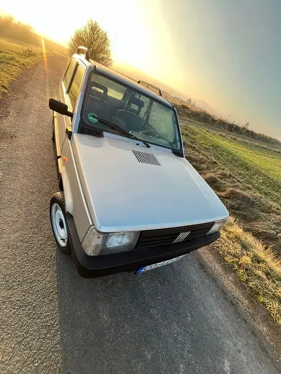 Gebraucht Fiat Panda 54 PS (39 kW) 2001 Silber Kleinwagen