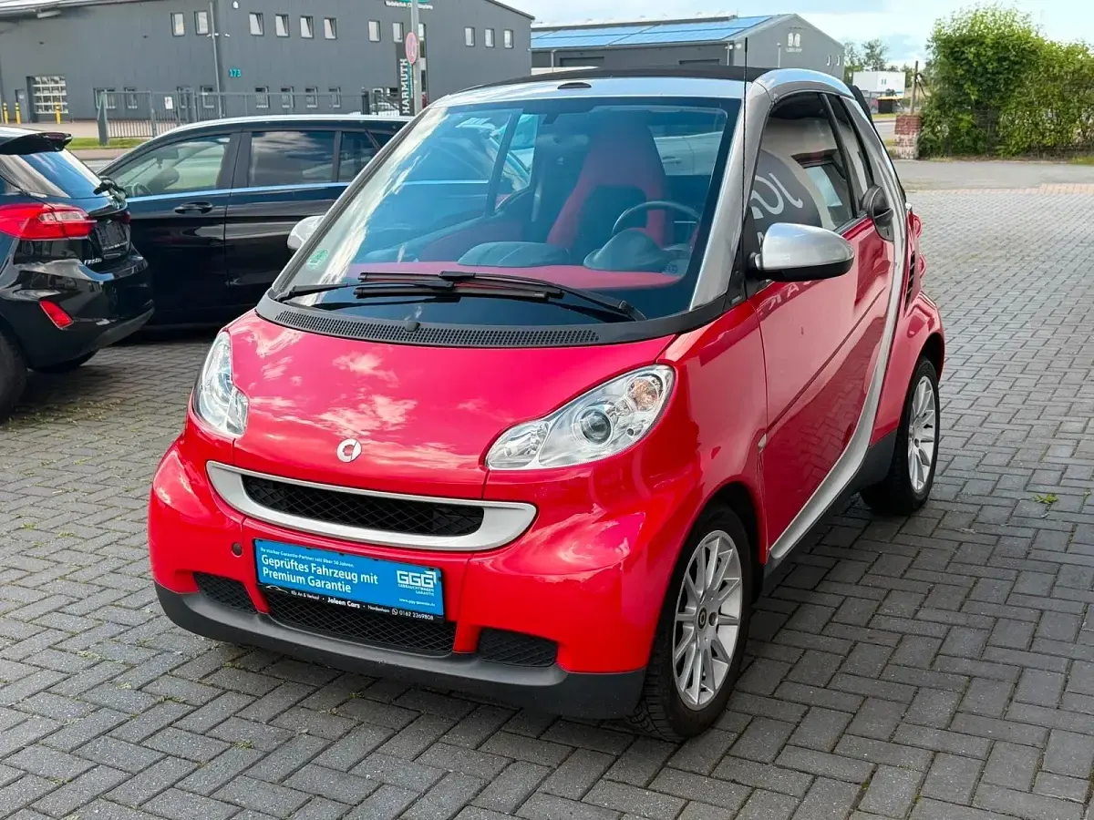 Gebraucht Smart ForTwo Cabrio Passion 71 PS (52 kW) 2010 Rot Cabrio