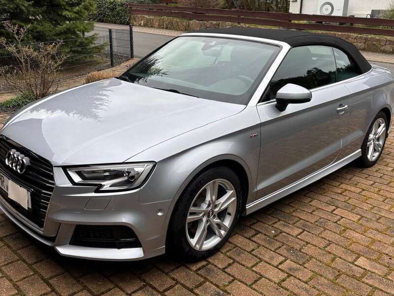 Silber Gebraucht 2017 Audi A3 Cabriolet Design Cabrio | 25.900 € (Fairer Preis) - Bild 1/4