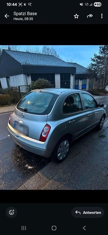 Gebraucht Nissan Micra 80 PS (58 kW) 2006 Silber Kleinwagen