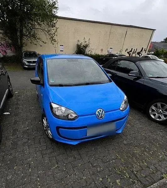 Gebraucht VW up! CLUB 60 PS (44 kW) 2015 Blau Kleinwagen