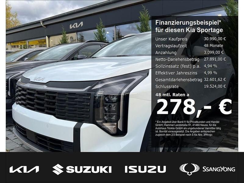 Carraraweiss Neu 2025 Kia Sportage Comfort SUV | 30.990 € (Guter Preis) - Bild 1/4