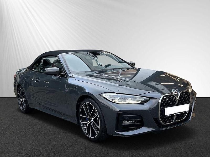 Grau Gebraucht 2022 BMW 430 Cabriolet M Sport Cabrio | 41.900 € (Superpreis) - Bild 1/3