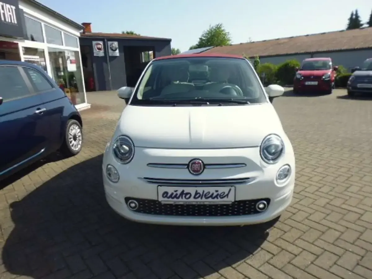 Gebraucht Fiat 500C Lounge 69 PS (50 kW) 2019 Gelato weiss Cabrio