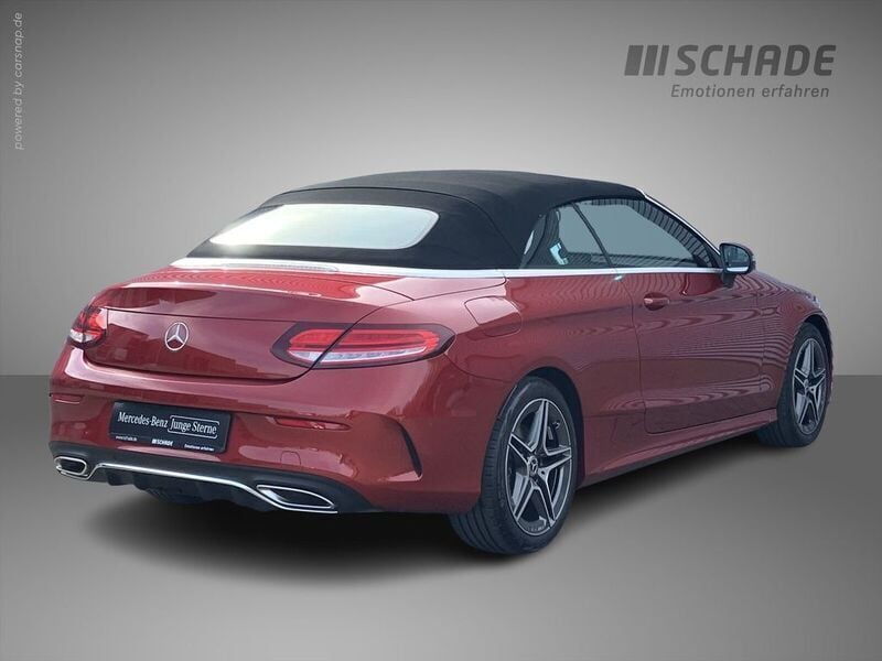 Gebraucht Mercedes C200 AMG line 184 PS (135 kW) 2021 Rot Cabrio