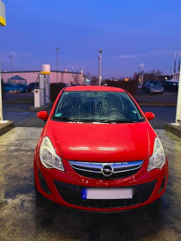 Rot Gebraucht 2012 Opel Corsa Kleinwagen | 1.600 € (Guter Preis) - Bild 1/4