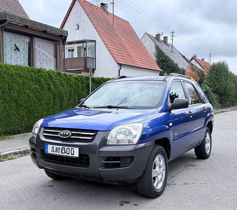 Blau Gebraucht 2006 Kia Sportage 4 SUV | 3.700 € (Fairer Preis) - Bild 1/4