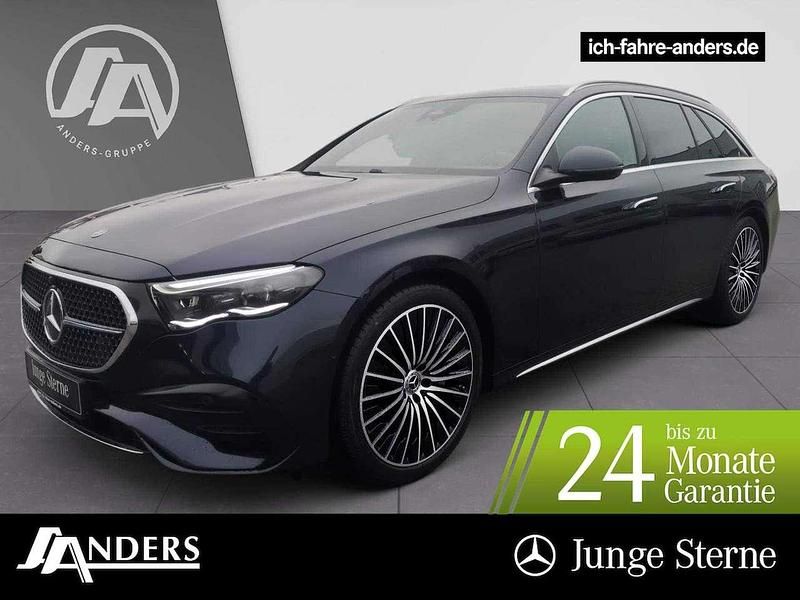 Nautikblau Gebraucht 2024 Mercedes E220 AMG Kombi | 50.224 € (Teuer) - Bild 1/3