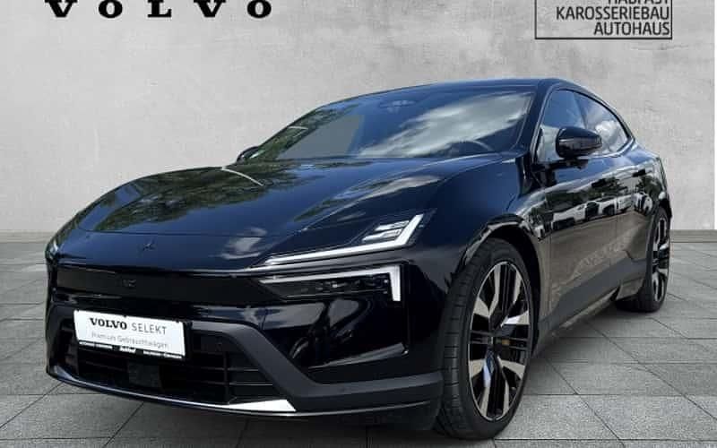 Schwarz Gebraucht 2025 Polestar 4 Long Range Dual motor SUV | 66.900 € (Teuer) - Bild 1/4