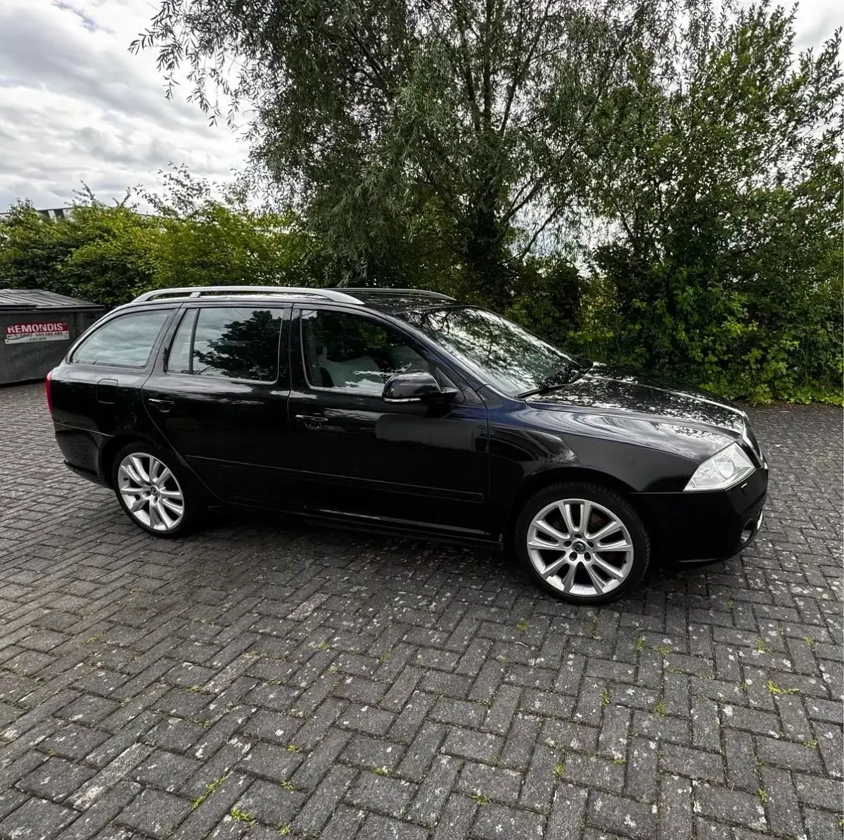 Gebraucht Skoda Octavia vRS 2009 Schwarz Kombi