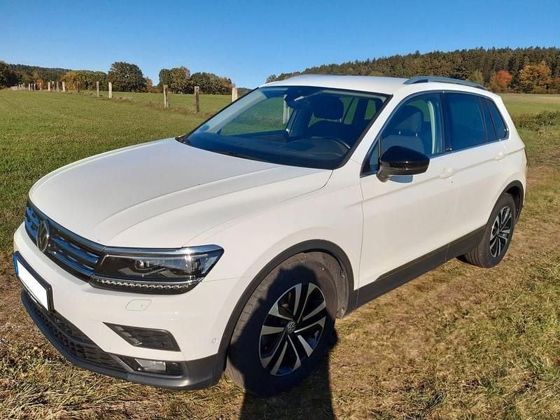 Gebraucht VW Tiguan IQ Drive 150 PS (110 kW) 2019 Weiß SUV