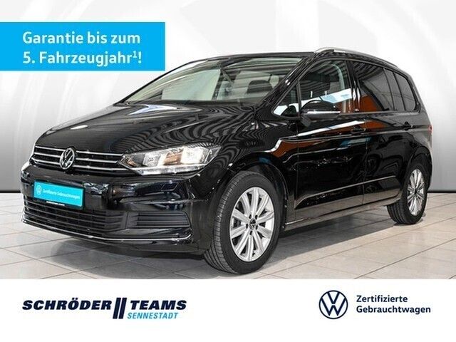 Gebraucht VW Touran Move 150 PS (110 kW) 2023 Schwarz Van / Kleinbus
