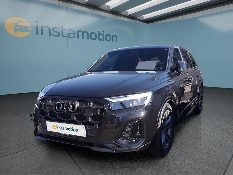 Schwarz Gebraucht 2024 Audi Q7 S-Line SUV | 80.299 € (Etwas zu teuer) - Bild 1/4