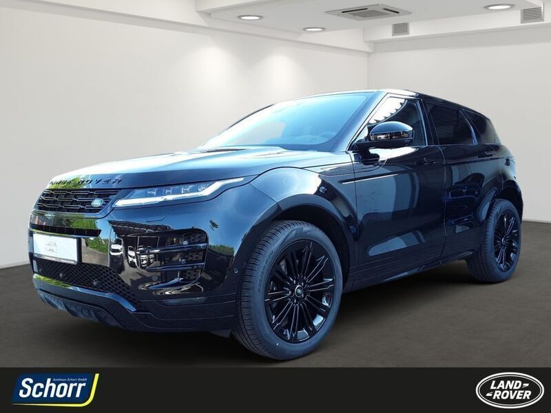 Santorini black Neu 2025 Land Rover Range Rover evoque SE Dynamic SUV | 76.238 € (Teuer) - Bild 1/4