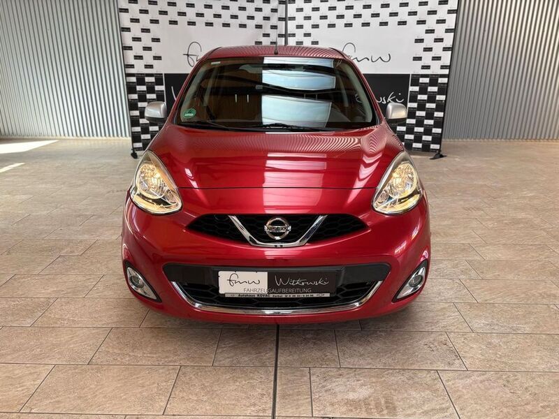 Rot Gebraucht 2016 Nissan Micra N-TEC Kleinwagen | 6.999 € (Guter Preis) - Bild 1/4