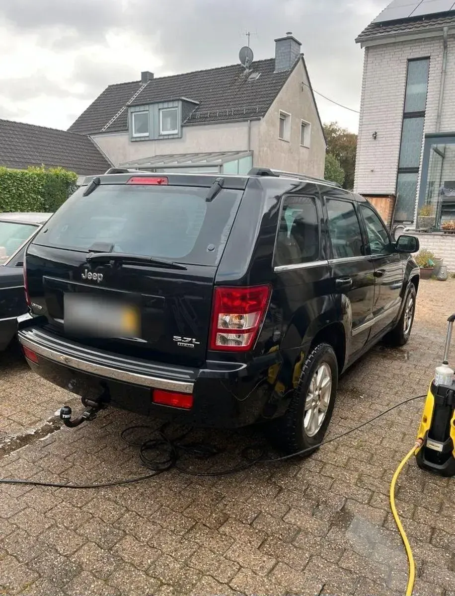 Gebraucht Jeep Grand Cherokee Overland 303 PS (222 kW) 2008 Schwarz SUV