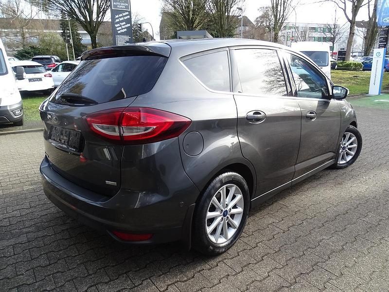 Gebraucht Ford C-MAX Titanium 125 PS (91 kW) 2016 Grau metallic Van / Kleinbus