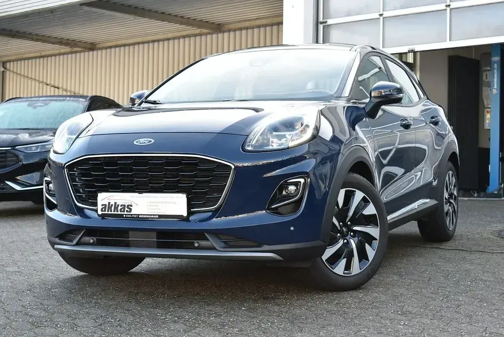 Usata Ford Puma Titanium 147 CV (108 kW) 2022 Blu SUV
