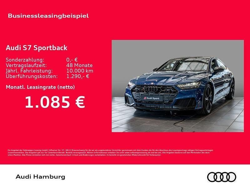 Blau Neu 2025 Audi S7 Sportback Sport Kleinwagen | 111.524 € - Bild 1/4