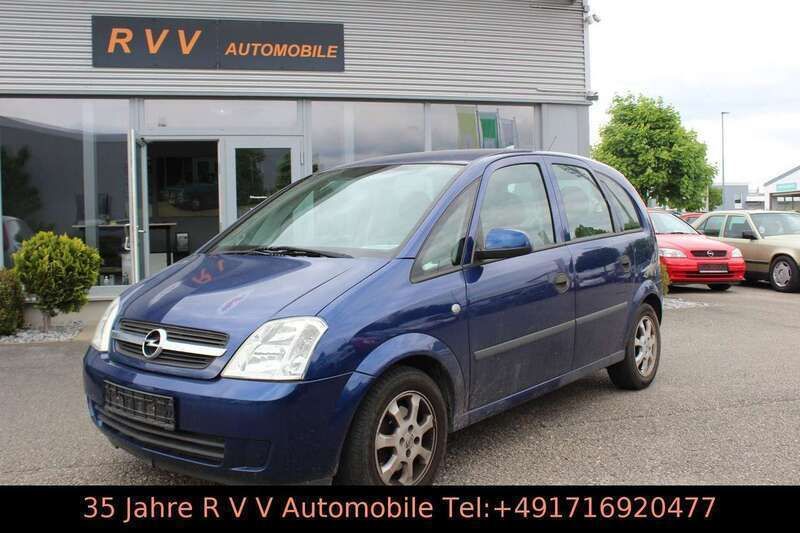 Blau Gebraucht 2003 Opel Meriva Enjoy Van / Kleinbus | 500 € (Superpreis) - Bild 1/4