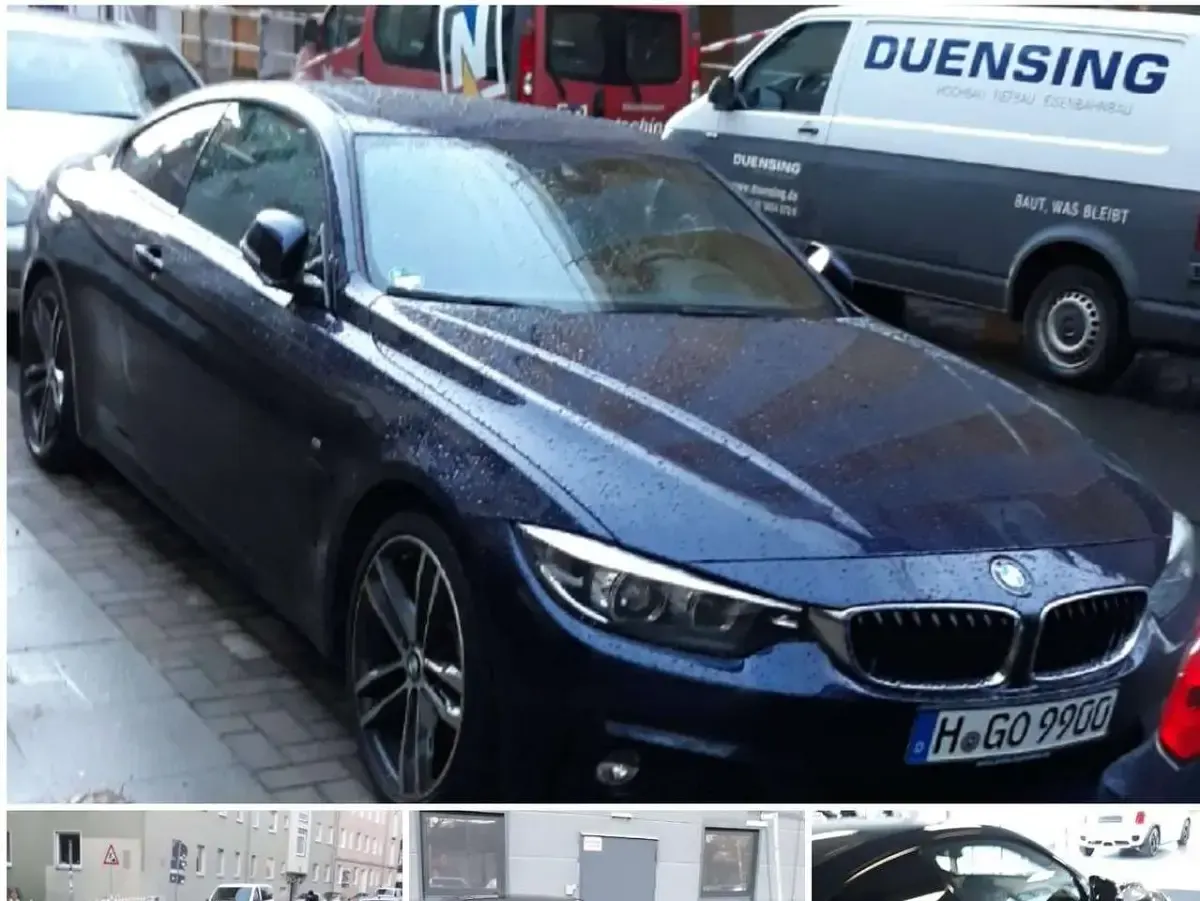 Gebraucht BMW 420 Coupé Sport Line 184 PS (135 kW) 2017 Blau Coupé