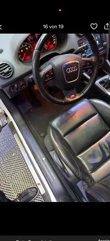 Gebraucht Audi A3 Sportback Attraction 160 PS (117 kW) 2007 Schwarz Kleinwagen
